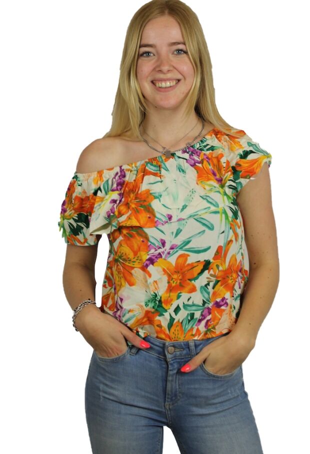 15254571 Egret/APRICOT ORANGE LILY