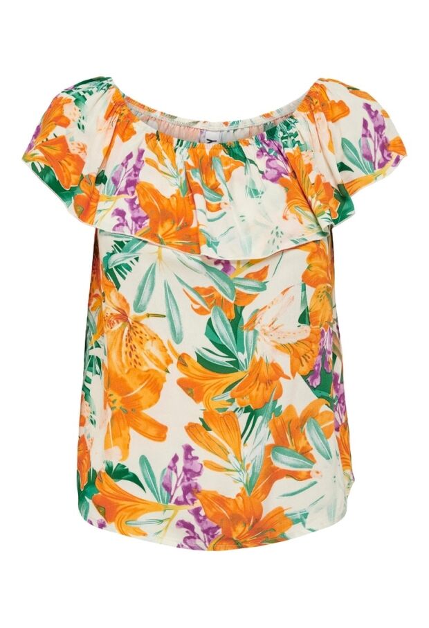 15254571 Egret/APRICOT ORANGE LILY