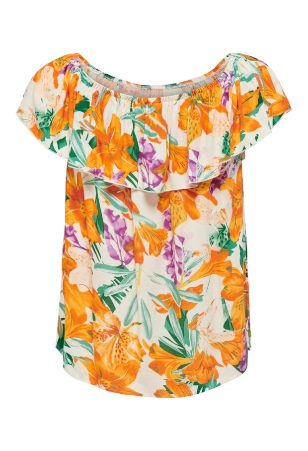 15254571 Egret/APRICOT ORANGE LILY