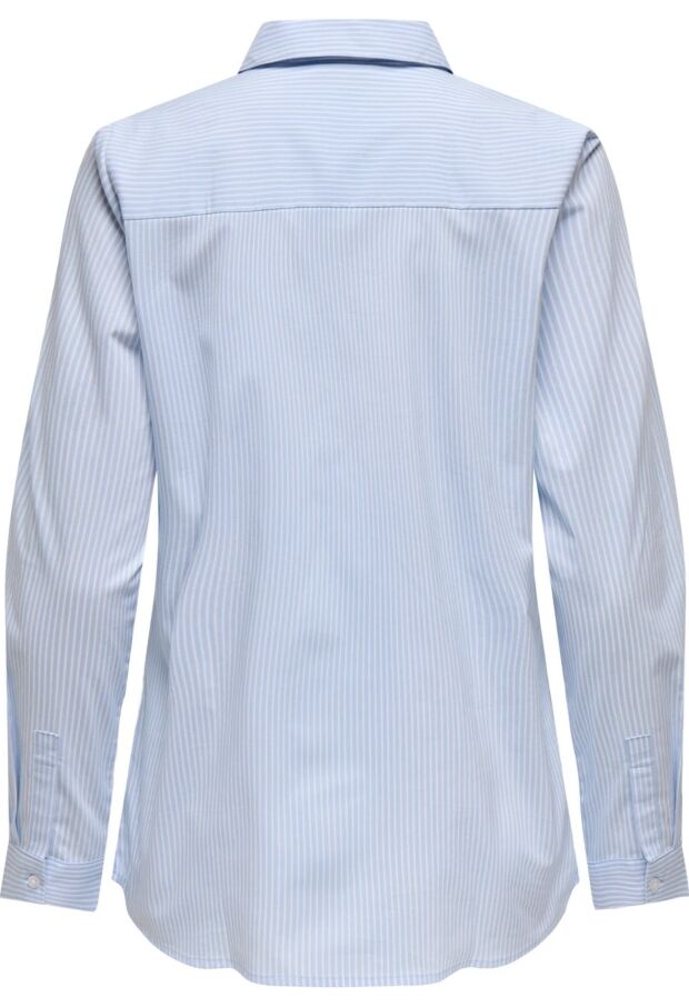 15149877 Cashmere Blue/SMALL WHITE STRIPES