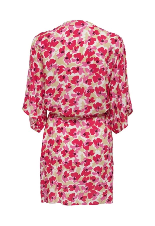 15290650 Warm Sand/PINK FLOWERS