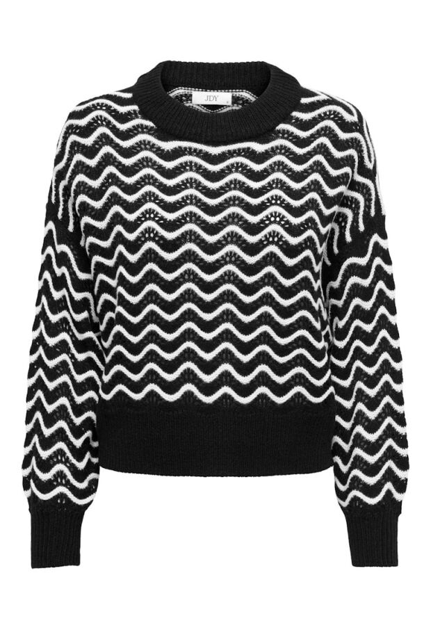 15284280 Black/W CLOUD DANCER ZIG ZAG PATTER 