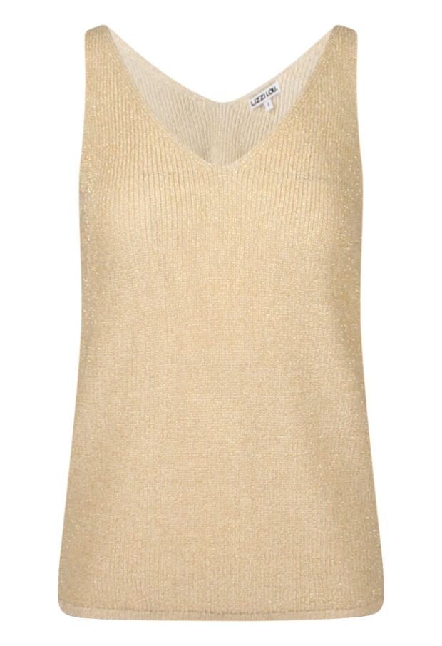 Z90493/Lurex singlet Ecru 1 