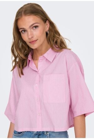 JDY 15347618 Shocking Pink/SMALL WHITE STRIPES 189398001 JDY 15347618 Shocking Pink/SMALL WHITE STRIPES 189398001