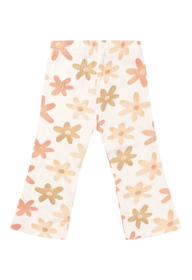 Z90376/Lin flower Ecru 1 