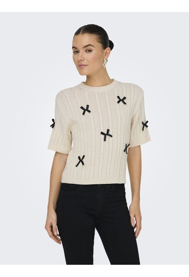 15360916 Birch/WITH BLACK BOWS 