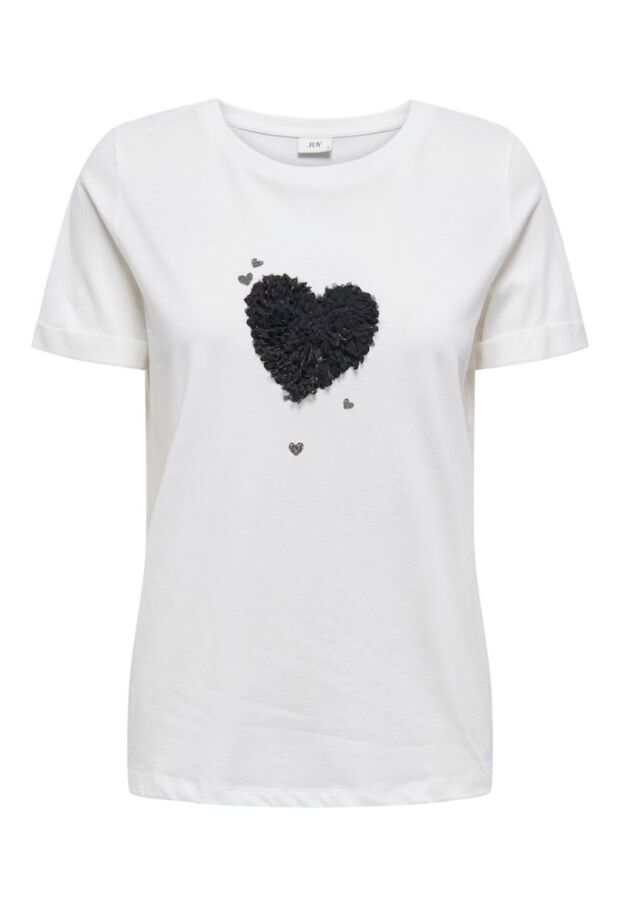 15318845 Cloud Dancer/BLACK HEARTS