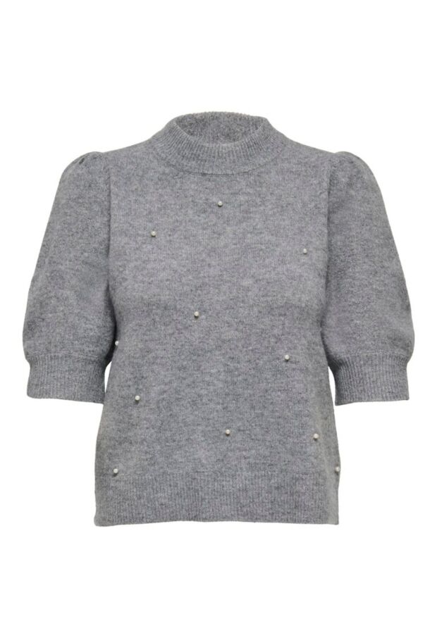 15342271 Medium Grey Melange/W. WHITE PEARLS