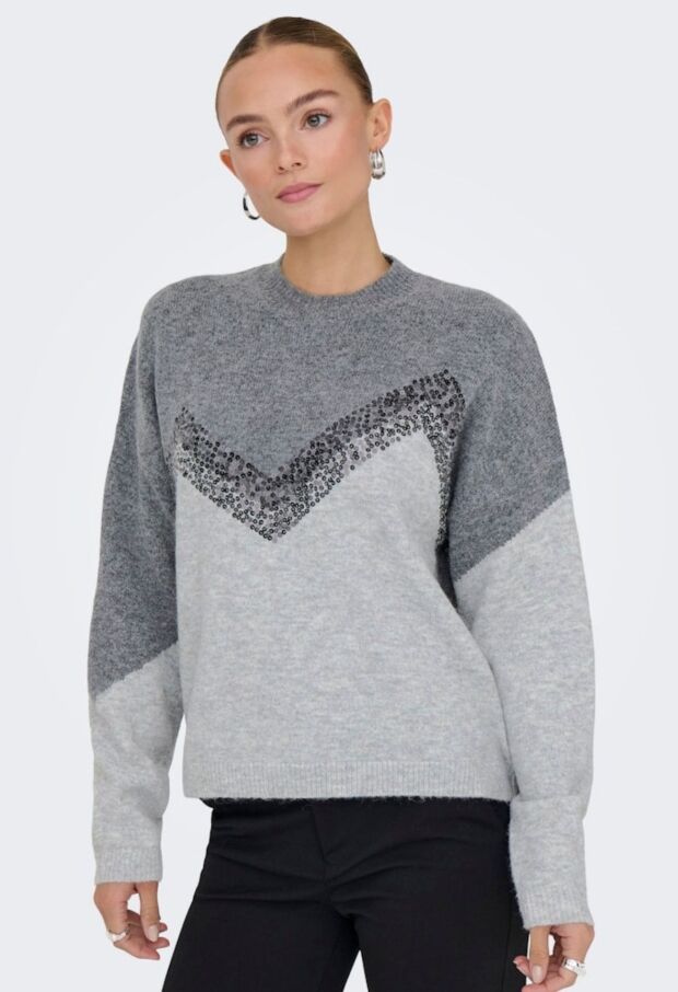 15360123 Dark Grey Melange/W LGM/ BLACK SEQU