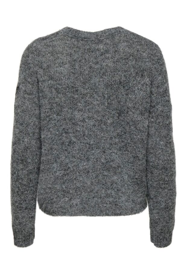 15364569 Medium Grey Melange/BLACK BUTTERFLY