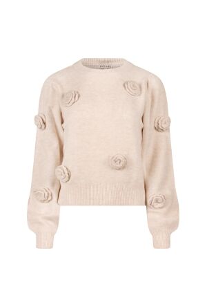 Citylife W10403/Sofie zand  sand melee