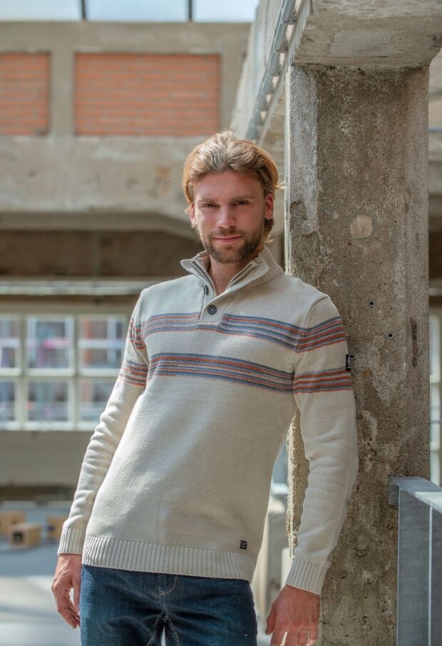 W10440/Teppo men licht beige