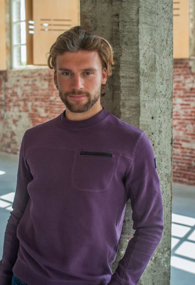 W10486/Tauro men donker paars